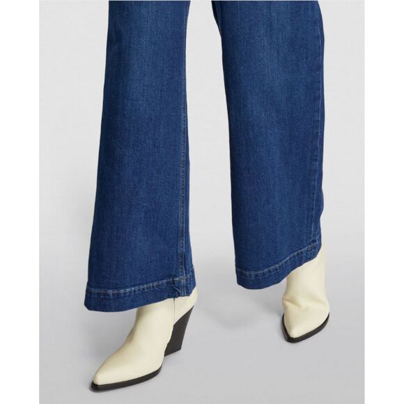 $249 PAIGE Wide-Leg Harper Jeans - Picture 5 of 7